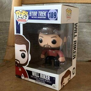 Will Riker | Funko Pop | Star Trek | Great Condition | Box Never Opened